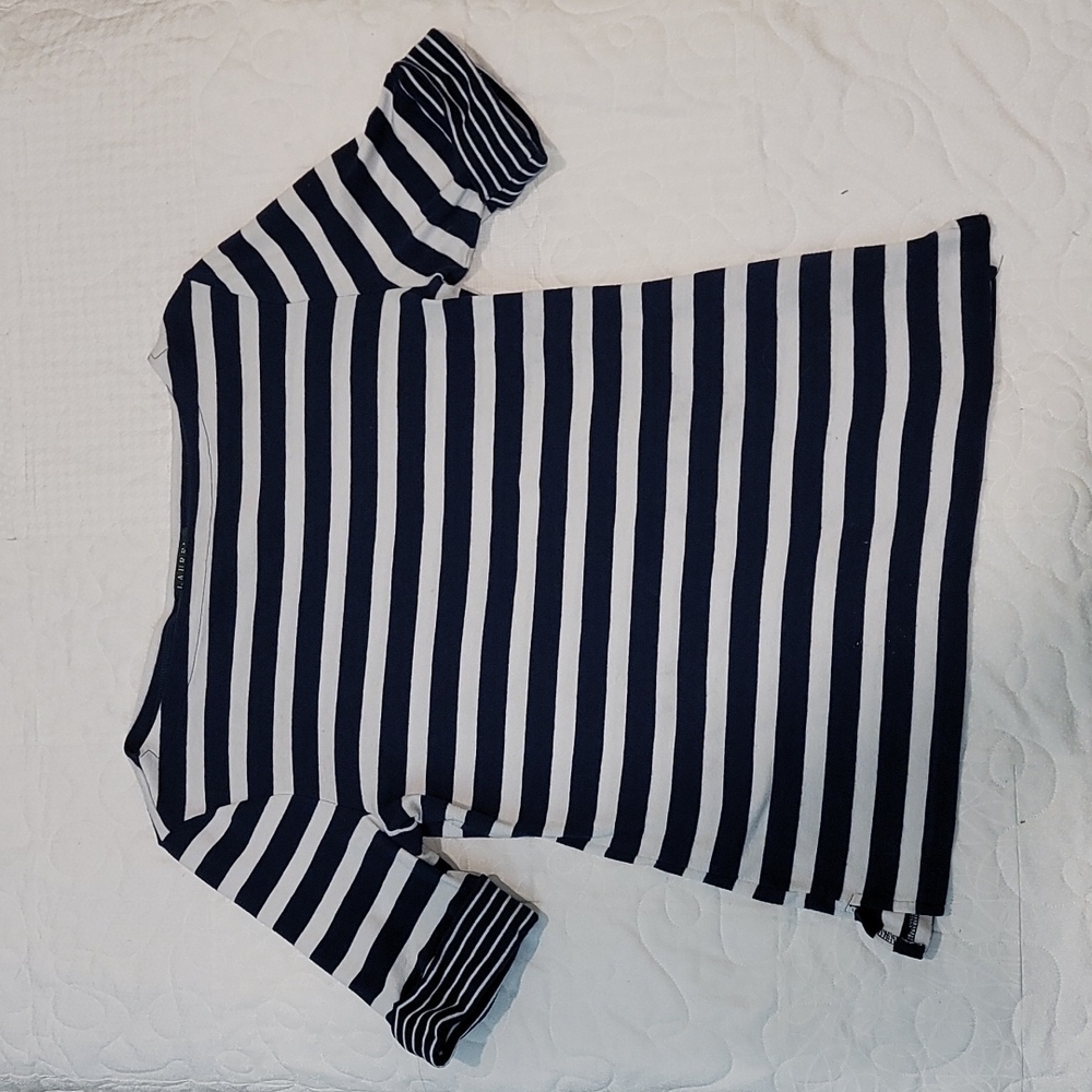 🚀3/$15🚀 Ralph Lauren boat neck striped top